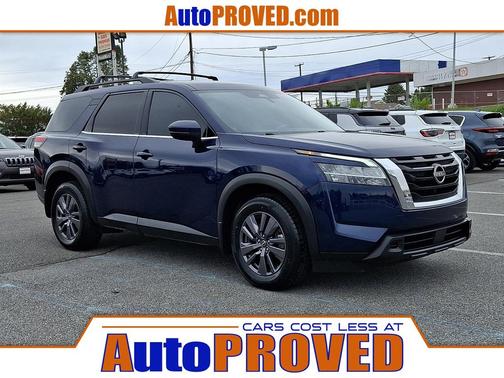 Deep Ocean Blue Pearl - RCJ 2022 Nissan Pathfinder SV 4WD