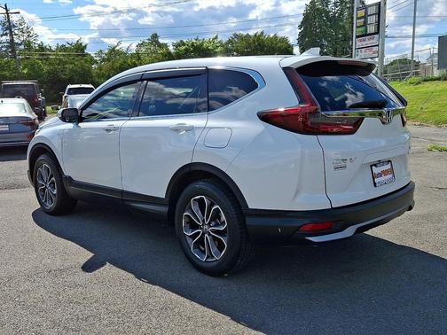Platinum White Pearl 2020 Honda CR-V AWD EX-L