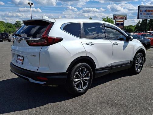 Platinum White Pearl 2020 Honda CR-V AWD EX-L