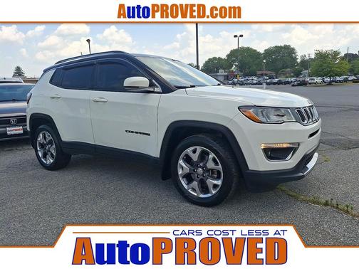 White Clearcoat 2018 Jeep Compass Limited