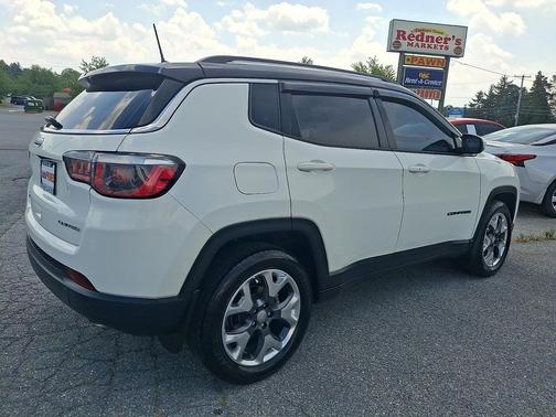 White Clearcoat 2018 Jeep Compass Limited