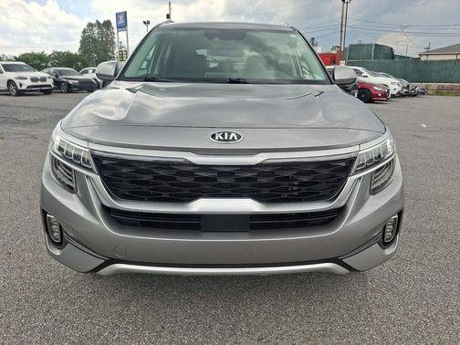 Steel Gray 2021 Kia Seltos SX Turbo