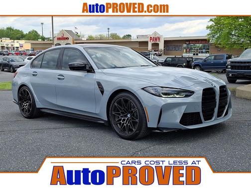 Brooklyn Grey Metallic 2022 BMW M3 Competition xDrive