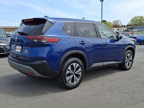 Caspian Blue Metallic 2021 Nissan Rogue SV