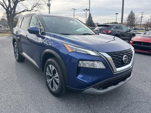 Caspian Blue Metallic 2021 Nissan Rogue SV