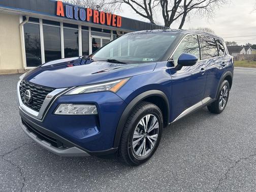 Caspian Blue Metallic 2021 Nissan Rogue SV