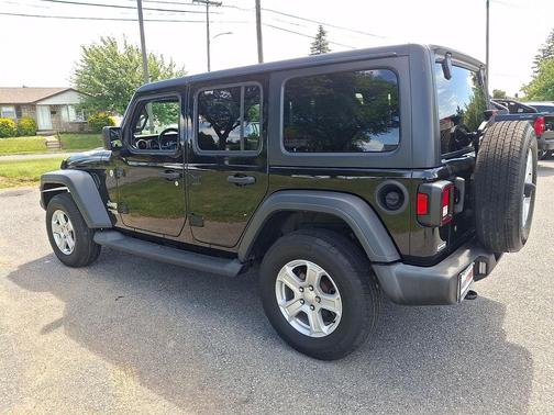 Black Clearcoat 2019 Jeep Wrangler Unlimited Sport