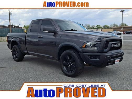 Granite Crystal Metallic Clearcoat 2019 RAM 1500 Classic Warlock Quad Cab 4x4 6'4' Box