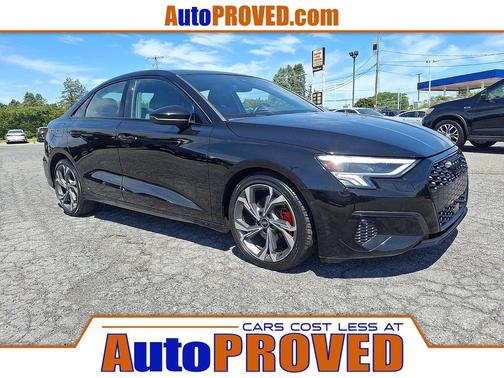 Brilliant Black 2022 Audi A3 Premium Plus
