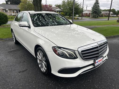 White 2019 Mercedes-Benz E-Class 4MATIC