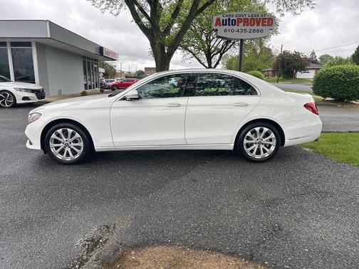 White 2019 Mercedes-Benz E-Class 4MATIC