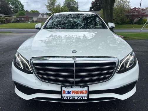 White 2019 Mercedes-Benz E-Class 4MATIC