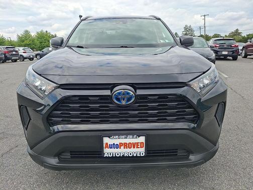Midnight Black Metallic - 218 2021 Toyota RAV4 Hybrid LE