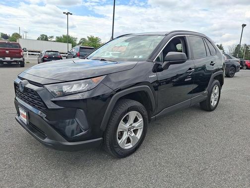 Midnight Black Metallic - 218 2021 Toyota RAV4 Hybrid LE