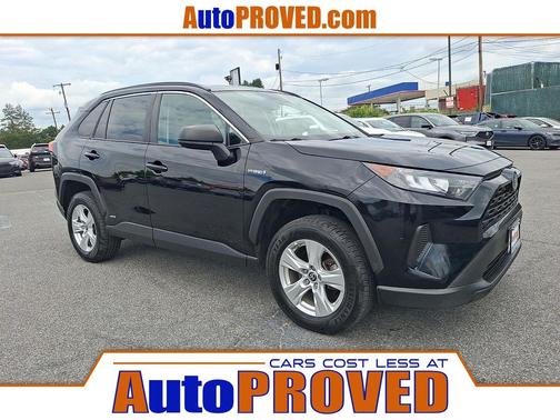 Midnight Black Metallic - 218 2021 Toyota RAV4 Hybrid LE
