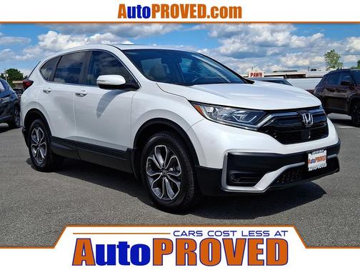 Platinum White Pearl 2022 Honda CR-V 2WD EX-L