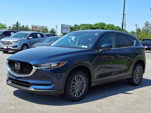 Deep Crystal Blue Mica 2020 Mazda CX-5 Touring