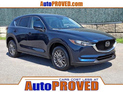 Deep Crystal Blue Mica 2020 Mazda CX-5 Touring