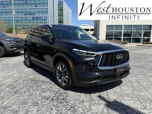Mineral Black 2025 INFINITI QX60 LUXE
