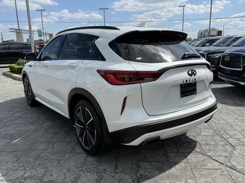 Radiant White 2023 INFINITI QX50 SPORT