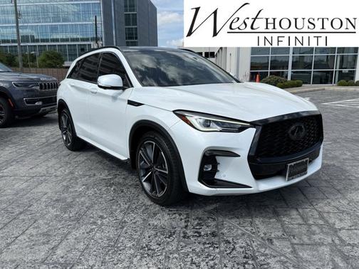 Radiant White 2023 INFINITI QX50 SPORT