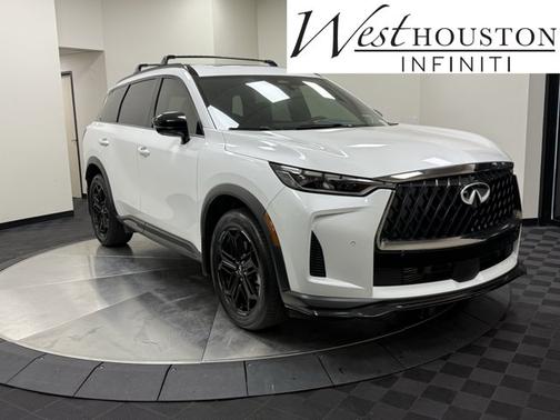 Radiant White 2026 INFINITI QX60 SPORT