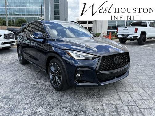 Hermosa Blue 2024 INFINITI QX50 SPORT