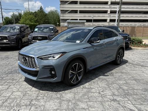 Slate Gray 2025 INFINITI QX55 LUXE