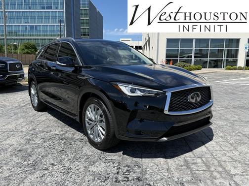 Black Obsidian 2025 INFINITI QX50 LUXE