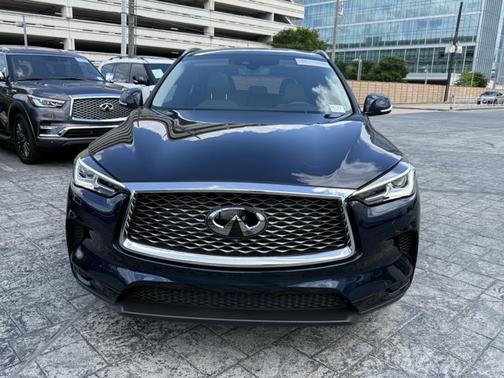 Hermosa Blue 2024 INFINITI QX50 LUXE
