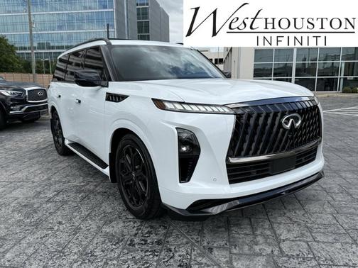 Radiant White 2026 INFINITI QX80 SPORT
