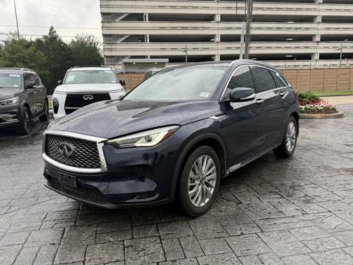 Hermosa Blue 2023 INFINITI QX50 LUXE