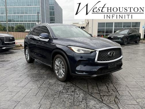 Hermosa Blue 2023 INFINITI QX50 LUXE
