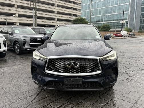 Hermosa Blue 2023 INFINITI QX50 LUXE