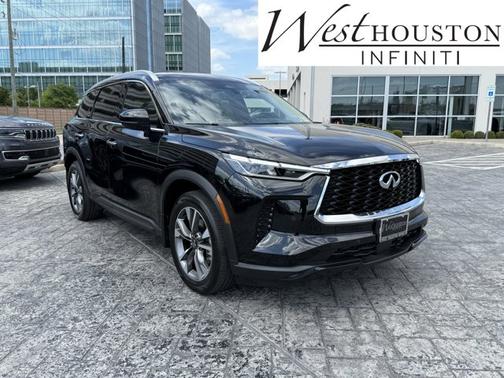 Mineral Black 2025 INFINITI QX60 LUXE