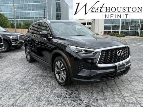 Diamond Black 2025 INFINITI QX60 LUXE