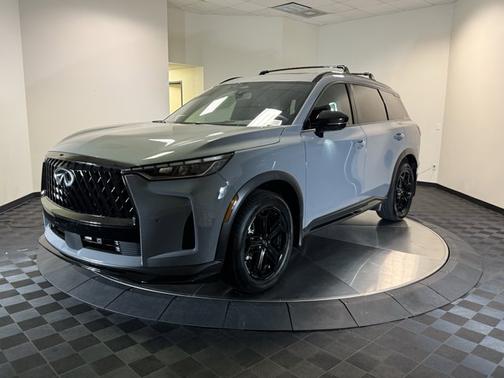 Harbor Gray 2026 INFINITI QX60 SPORT