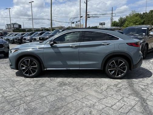 Slate Gray 2025 INFINITI QX55 LUXE