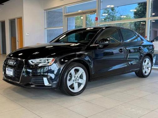 Brilliant Black 2018 Audi A3 Premium
