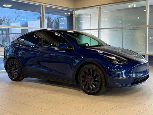Deep Blue Metallic 2022 Tesla Model Y Performance Dual Motor All-Wheel Drive