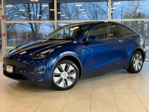Deep Blue Metallic 2023 Tesla Model Y Long Range Dual Motor All-Wheel Drive
