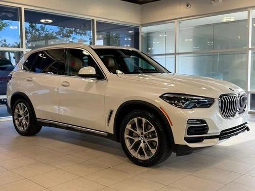 Mineral White Metallic 2019 BMW X5 xDrive40i