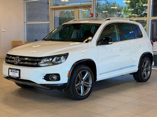 Pure White 2017 Volkswagen Tiguan 2.0T S 4MOTION
