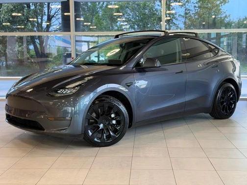 Midnight Silver Metallic 2021 Tesla Model Y Long Range Dual Motor All-Wheel Drive