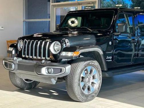 Black Clearcoat 2021 Jeep Wrangler Unlimited Sahara