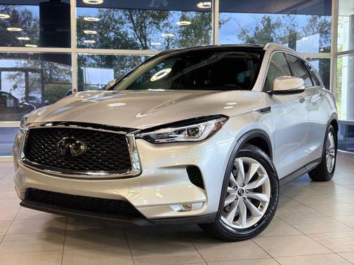 Liquid Platinum 2020 INFINITI QX50 LUXE AWD