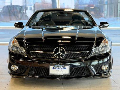 Black 2009 Mercedes-Benz SL-Class 2dr Roadster 6.2L AMG