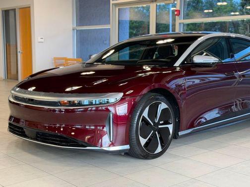 Zenith Red Metallic 2025 Lucid Air Grand Touring