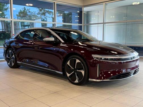 Zenith Red Metallic 2025 Lucid Air Grand Touring