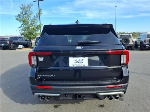 Agate Black Metallic 2027 Ford Explorer Platinum